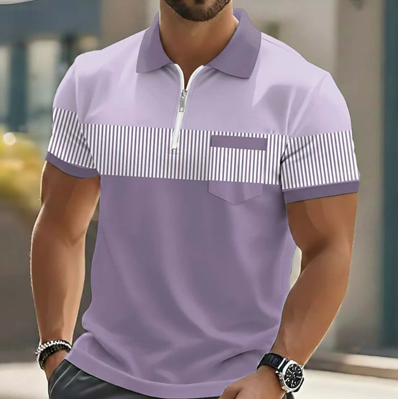 Bexford - Poloshirt mit weichem Griff und Reißverschluss