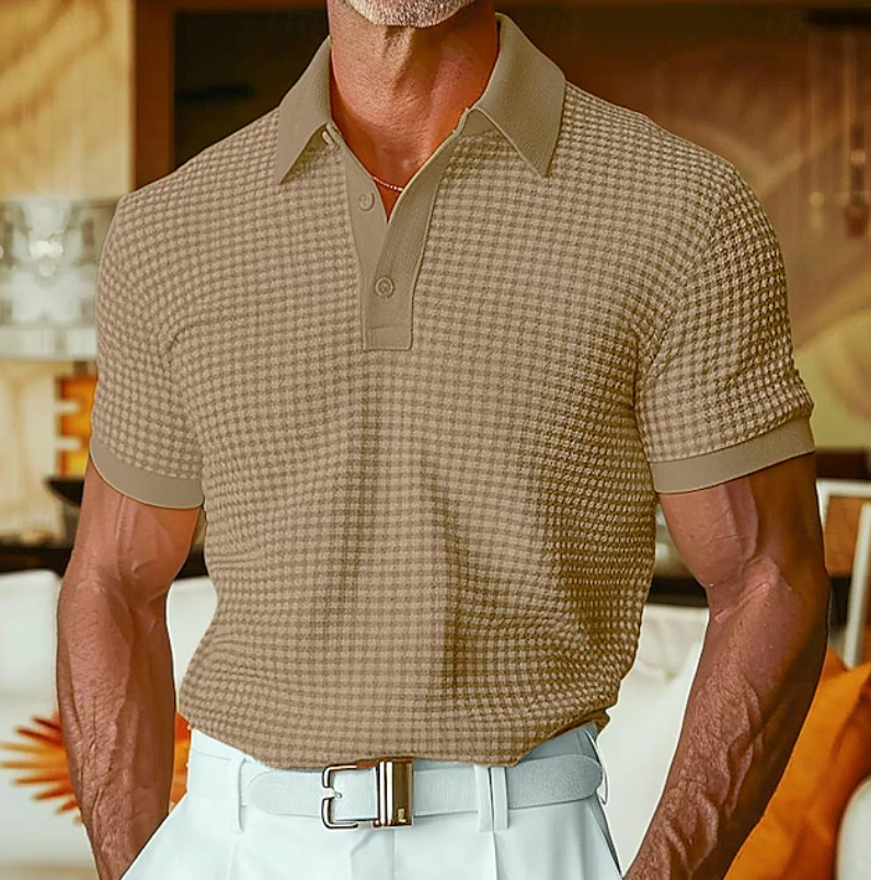 Chatwin - Kariertes Premium-Poloshirt