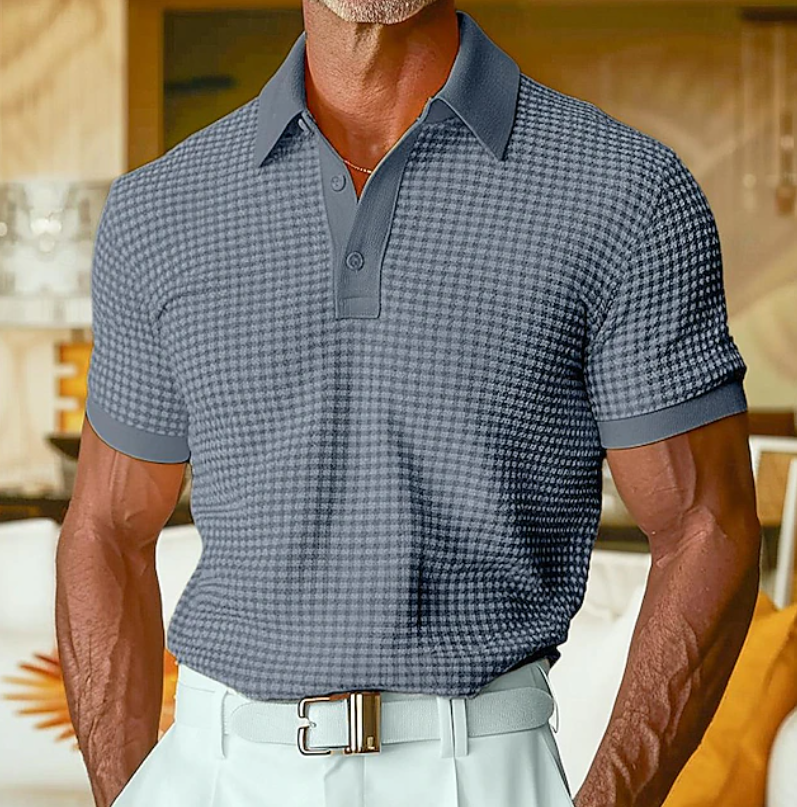 Chatwin - Kariertes Premium-Poloshirt