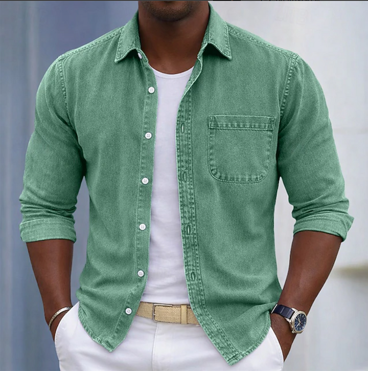 Cromwell - Weiches Langarmhemd