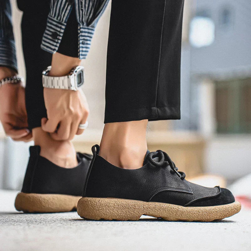 Xavian - Polierter Herren-Komfort-Loafer