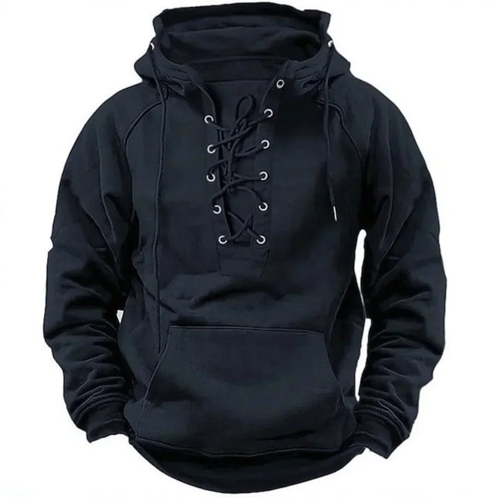 Damon - Hoodie mit weicher Haptik und Kordelzug