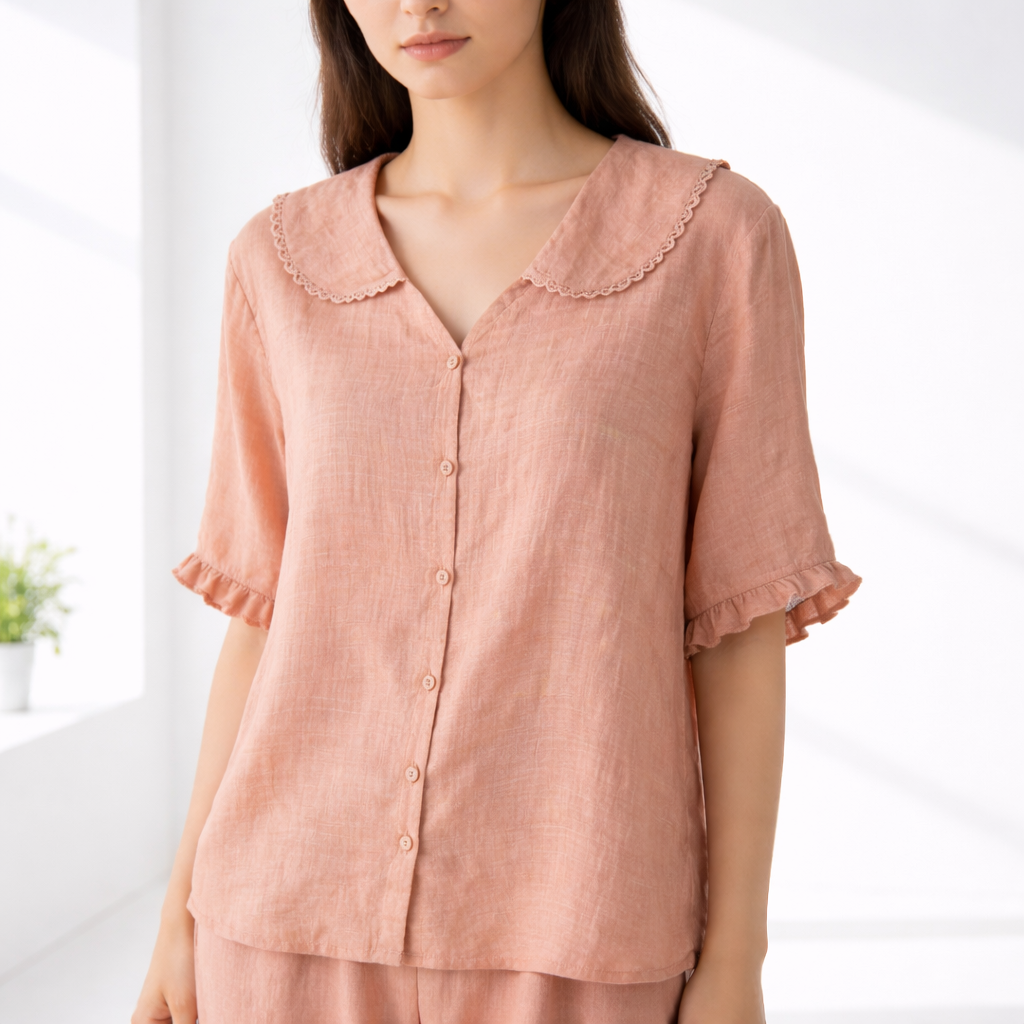 Ceryssa - Soft-Touch-Bluse