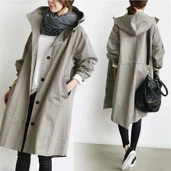 Lyonesse - Wasserabweisender Oversize-Trenchcoat