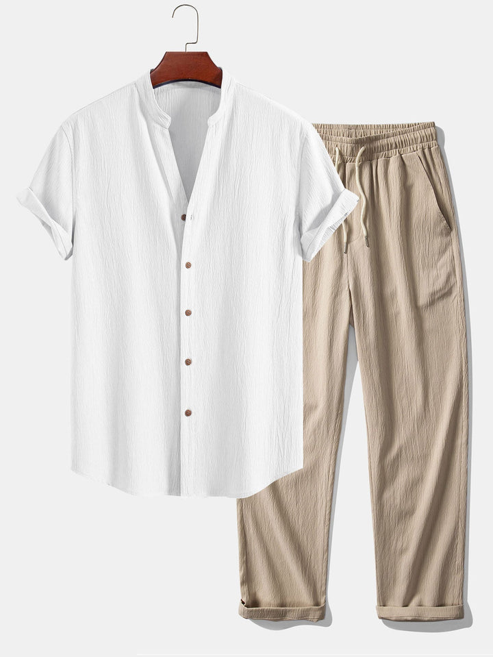 Adrian - Leichtes Sommer-Set aus Hemd und Hose