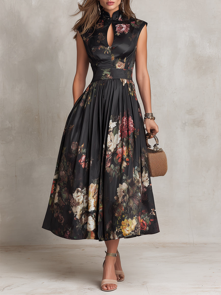 Astoria - Glänzendes Midikleid