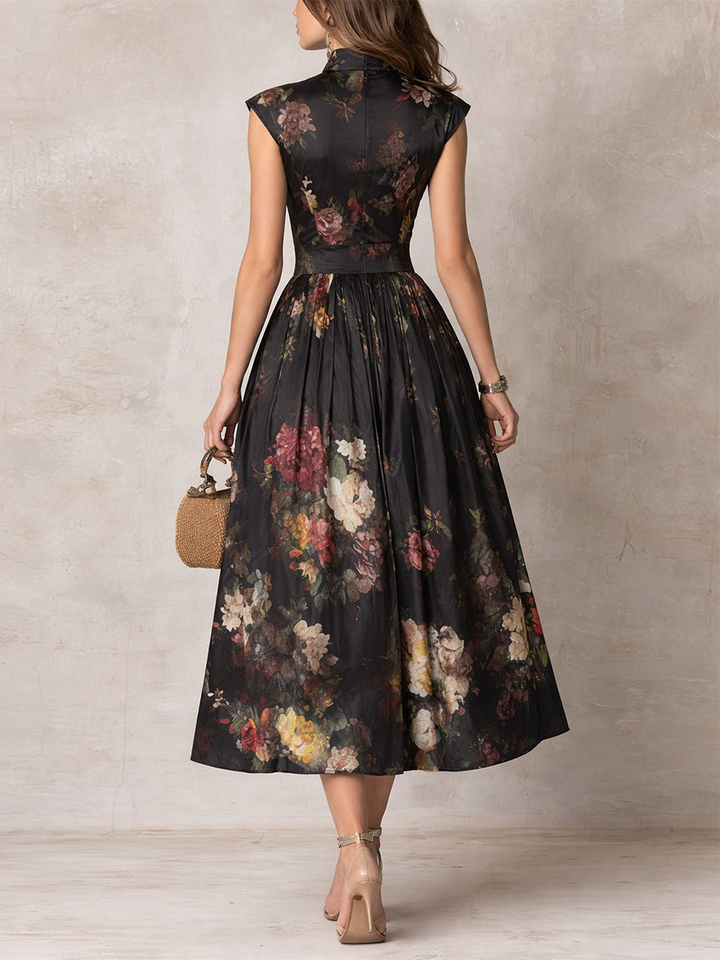 Astoria - Glänzendes Midikleid
