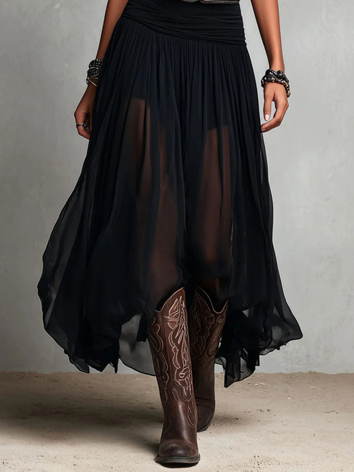 Cressina - fließendes Maxikleid