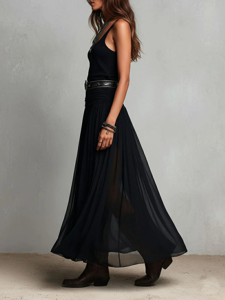 Cressina - fließendes Maxikleid