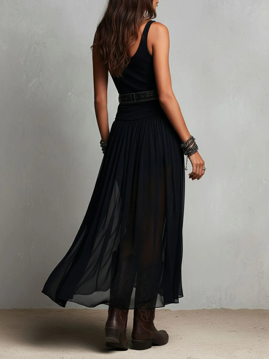 Cressina - fließendes Maxikleid