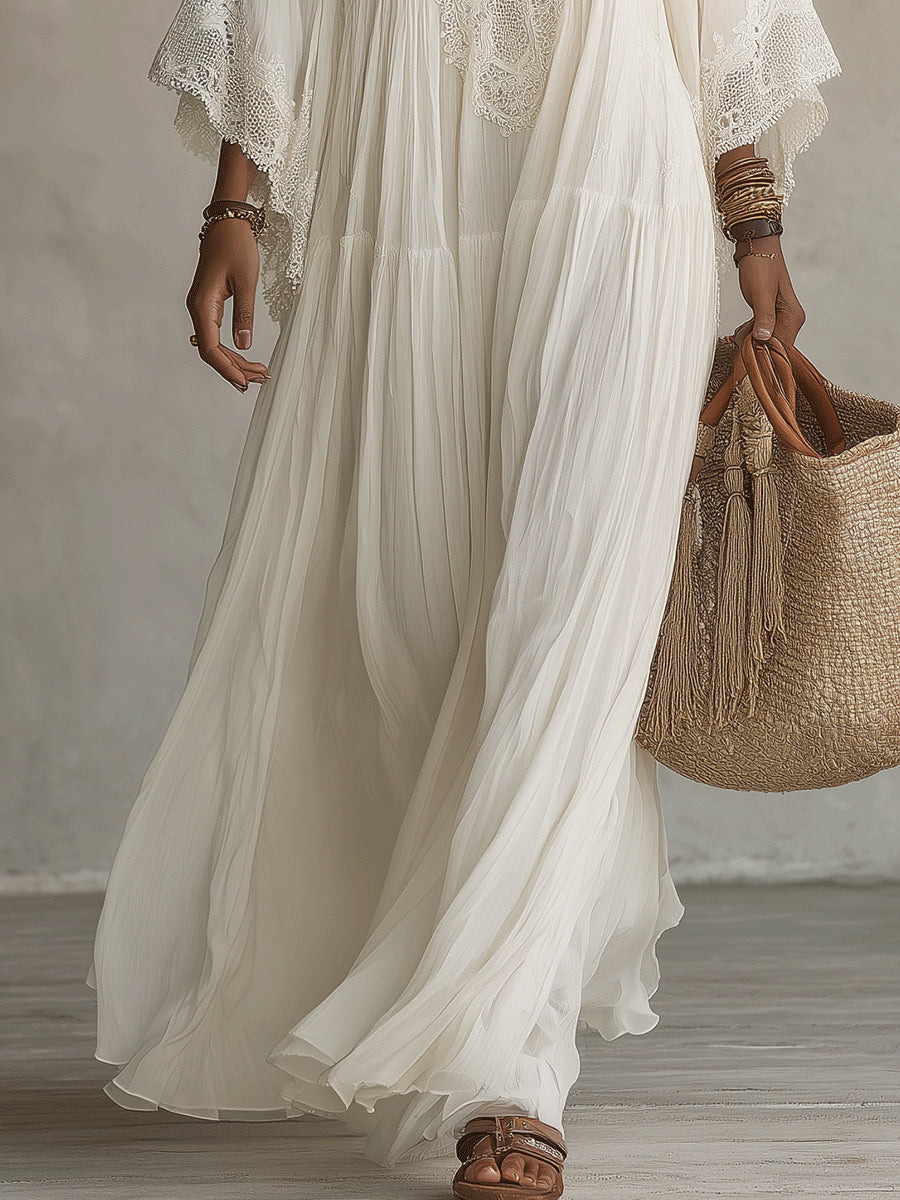 Euloria - Leichtes Plisseekleid für den Sommer