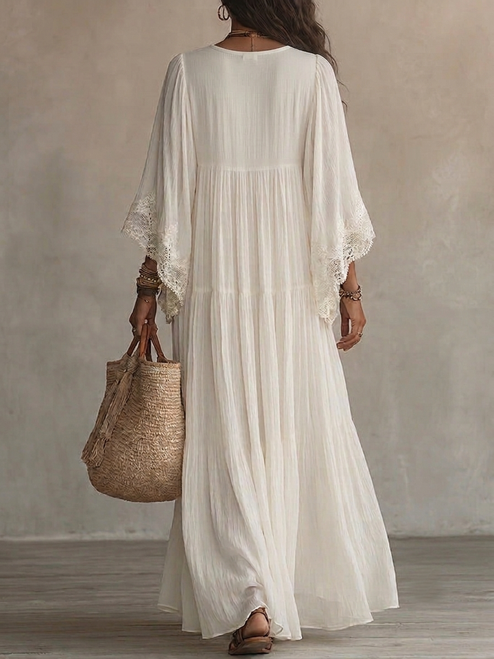 Euloria - Leichtes Plisseekleid für den Sommer