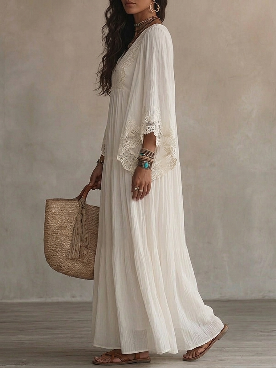 Euloria - Leichtes Plisseekleid für den Sommer