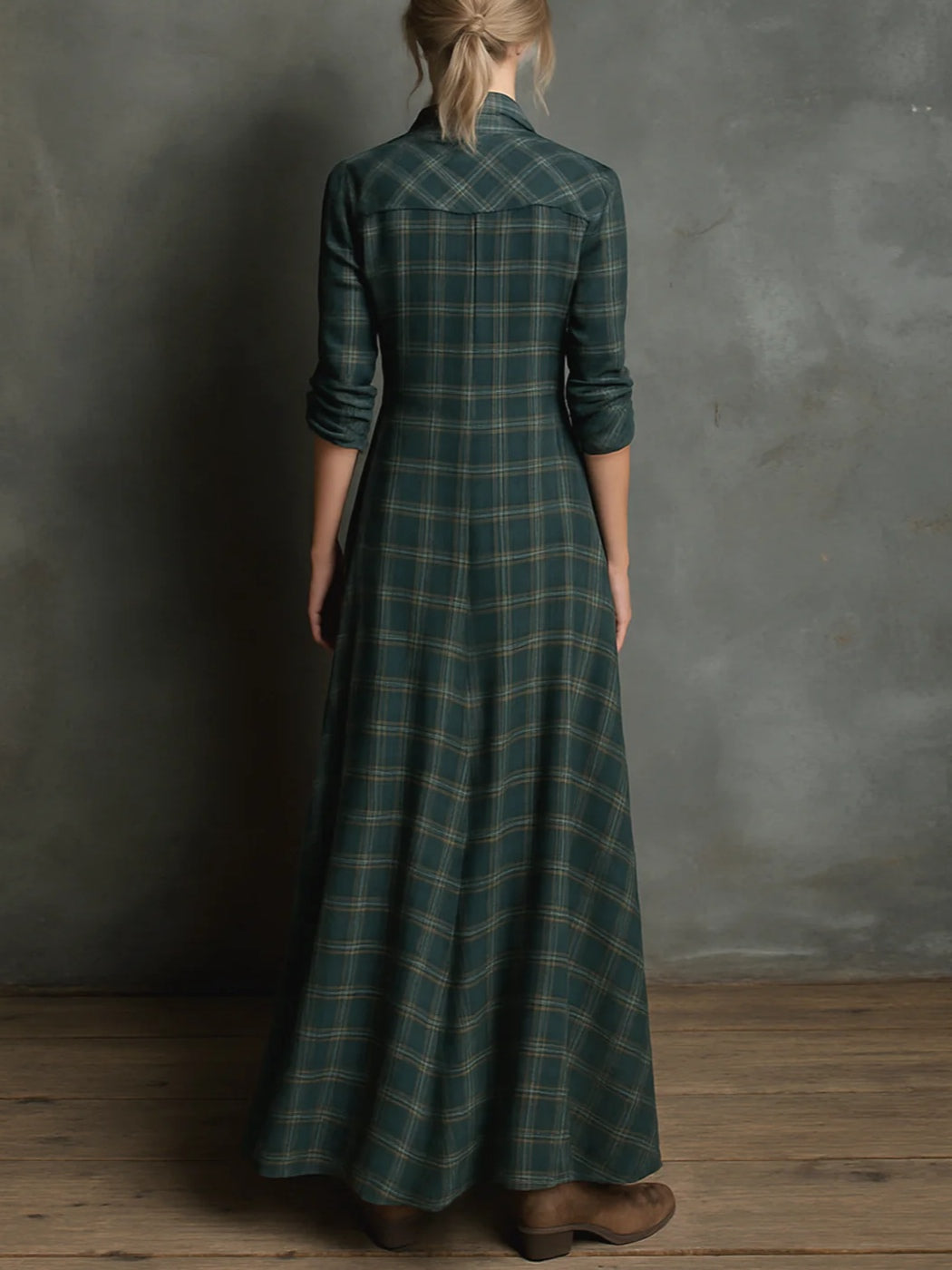 Zuri - Elegantes Maxi-Hemdkleid