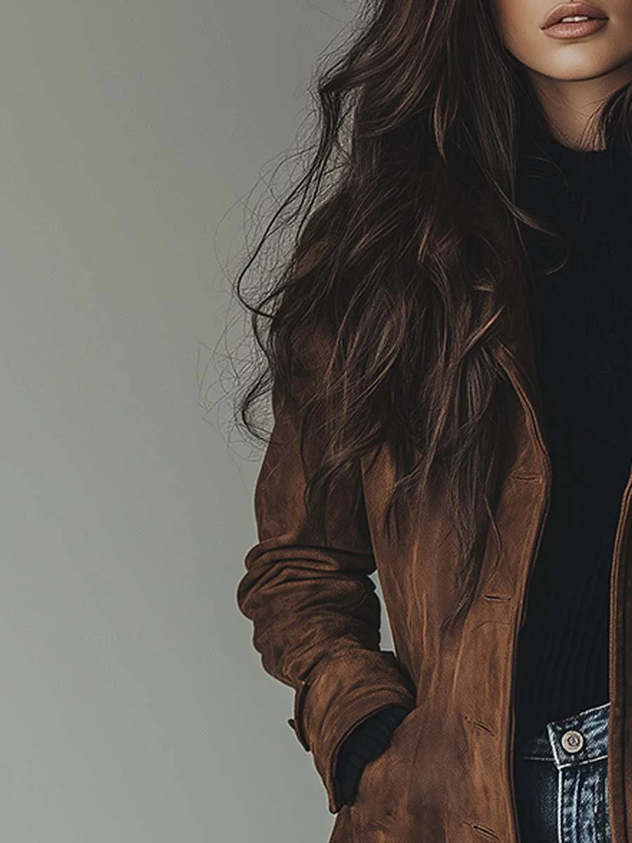 Ferlina - Soft-Touch-Trenchcoat