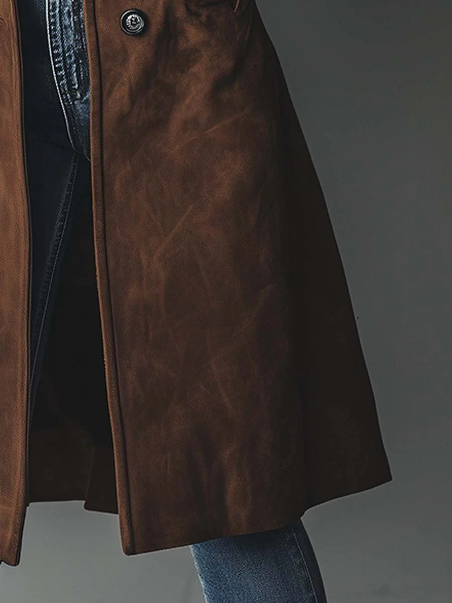 Ferlina - Soft-Touch-Trenchcoat