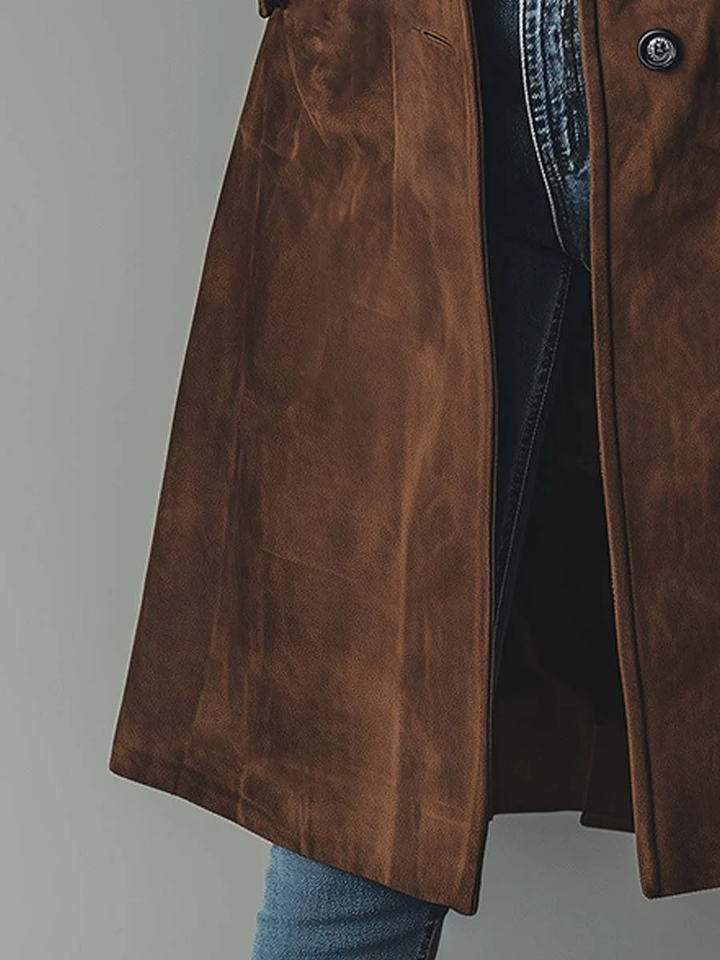 Ferlina - Soft-Touch-Trenchcoat