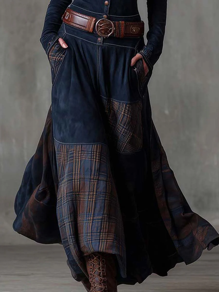 Feline - Soft-Touch-Patchwork-Kleid
