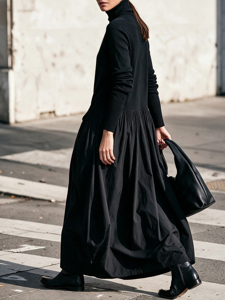 Jessa - Soft-Touch Oversized-Kleid