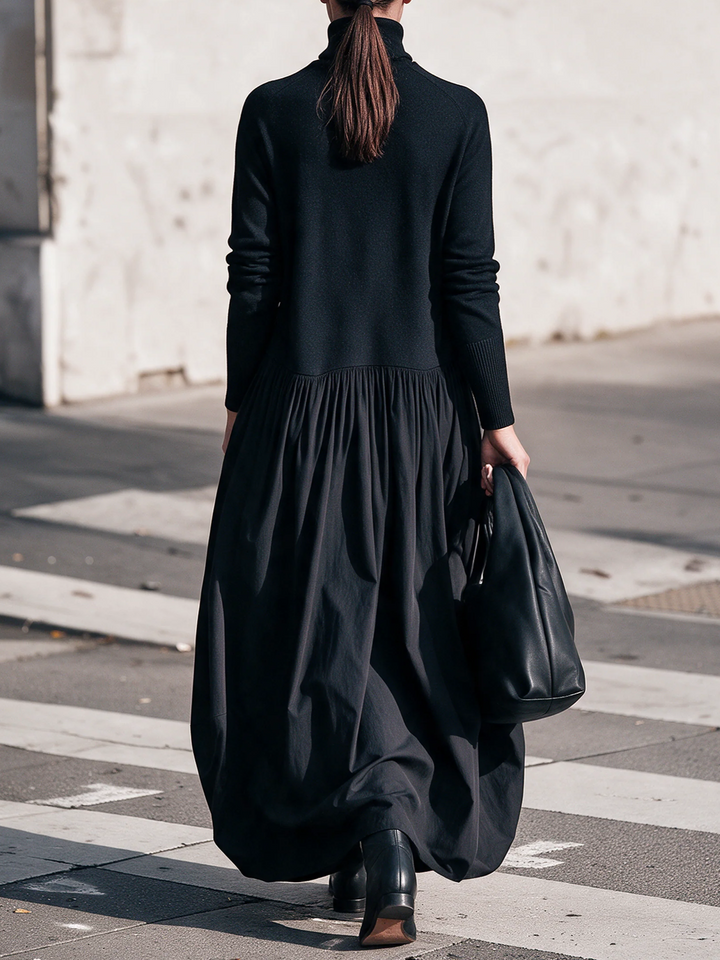 Jessa - Soft-Touch Oversized-Kleid
