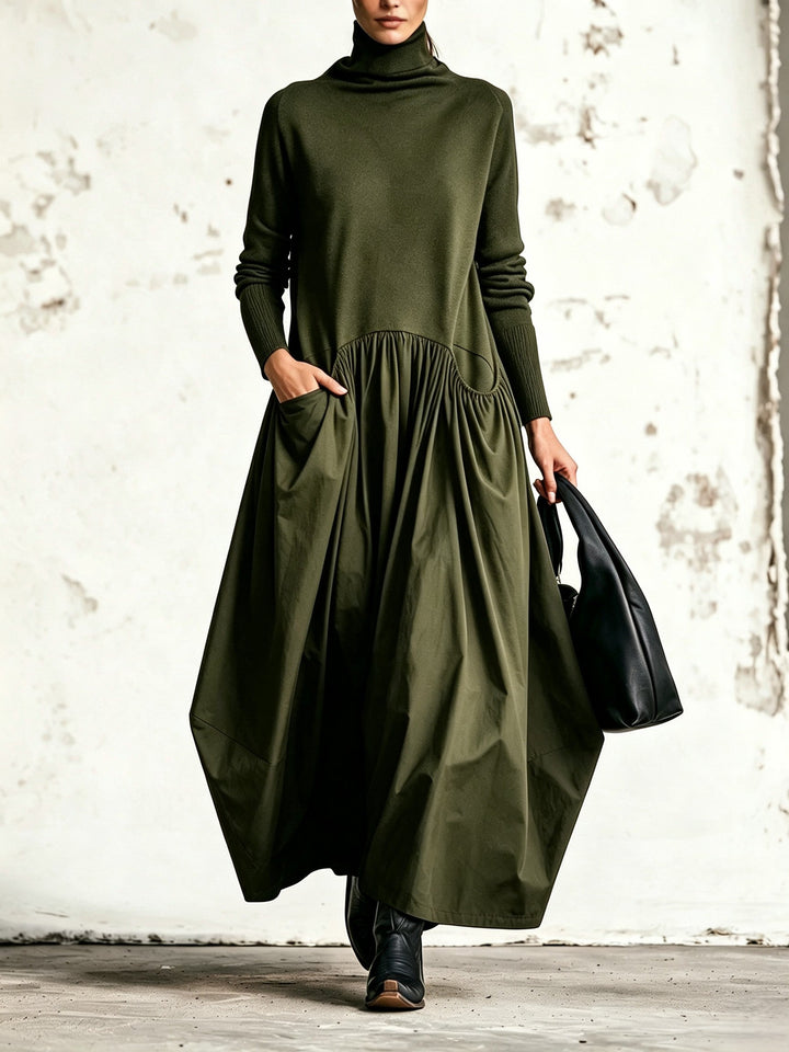 Jessa - Soft-Touch Oversized-Kleid