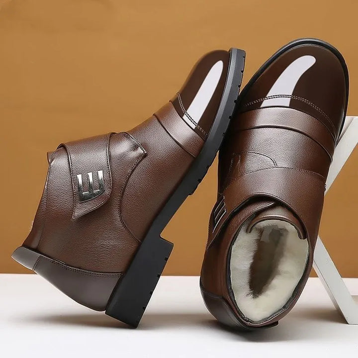 Alban - Komfort-Stiefeletten mit polierter Schuhspitze