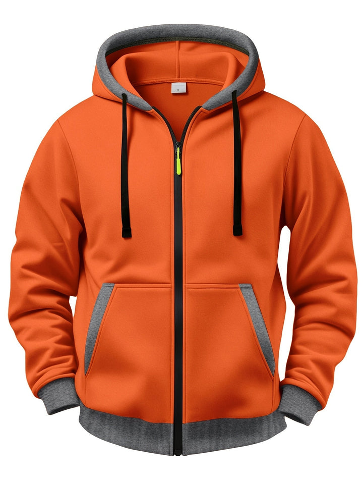 Brenner - Weicher Zip-Hoodie