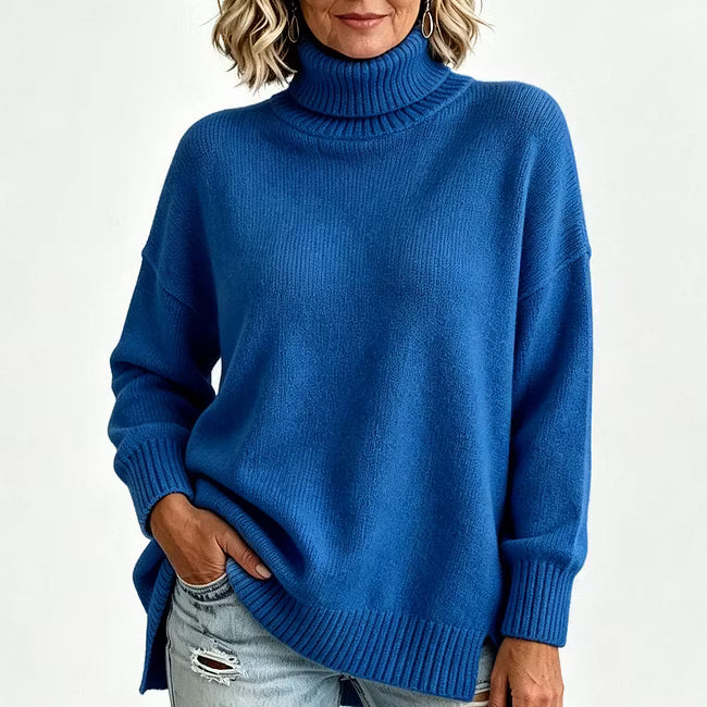 Bettina - Legerer Langarm-Strickpullover