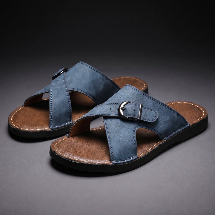 Camden - Premium Kreuzriemen-Sandalen