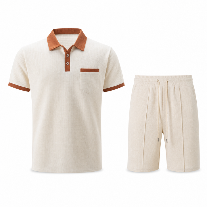 Huxford - Polo-Set mit weicher Haptik