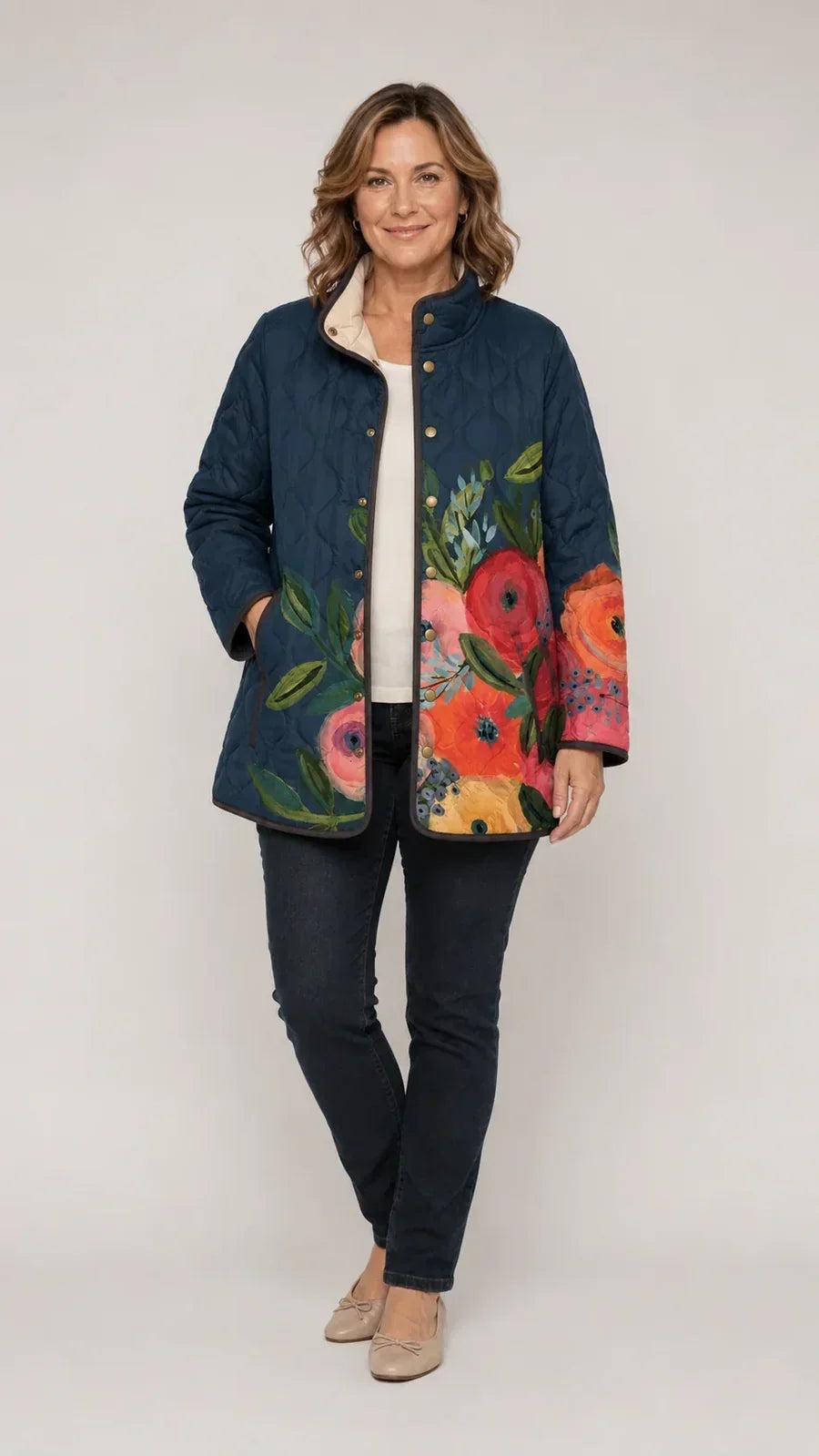 Valeska - Softtouch-Steppjacke