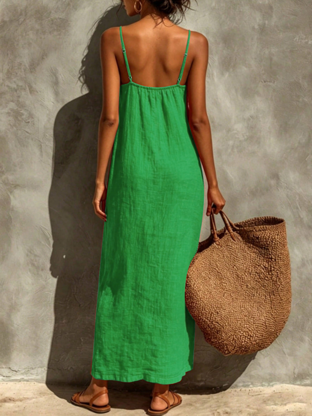 Ismeralda - Leichtes Maxikleid mit Trägern