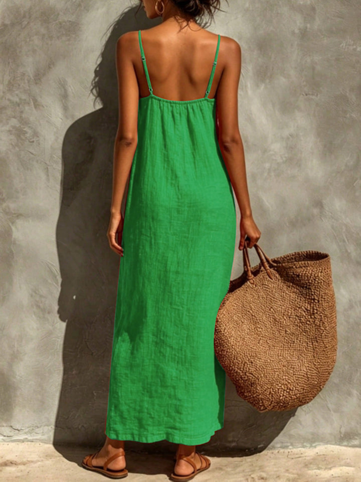 Ismeralda - Leichtes Maxikleid mit Trägern