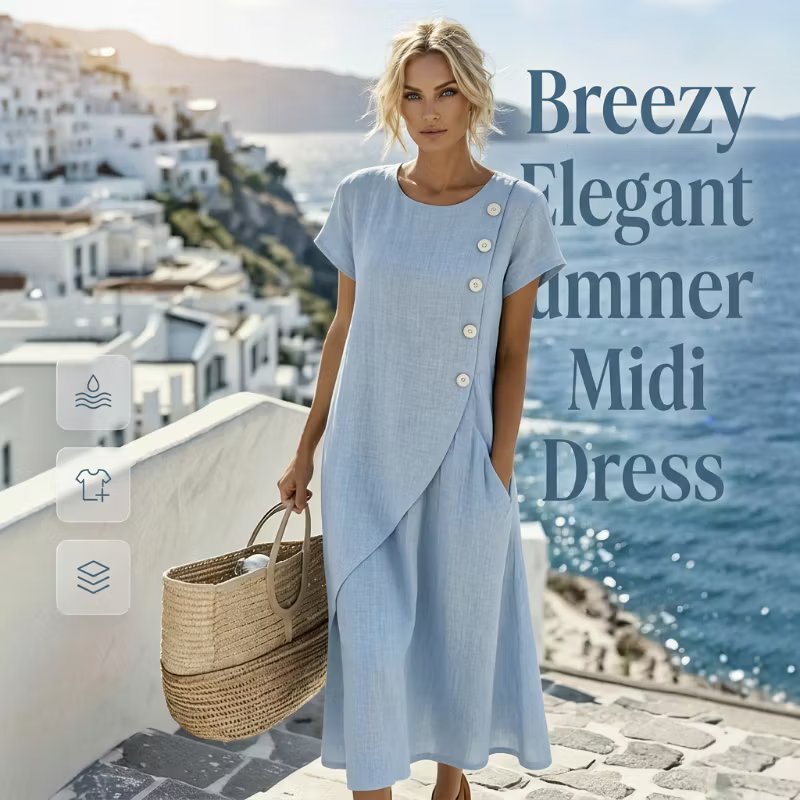 Hestelle - Raffiniertes Sommerkleid