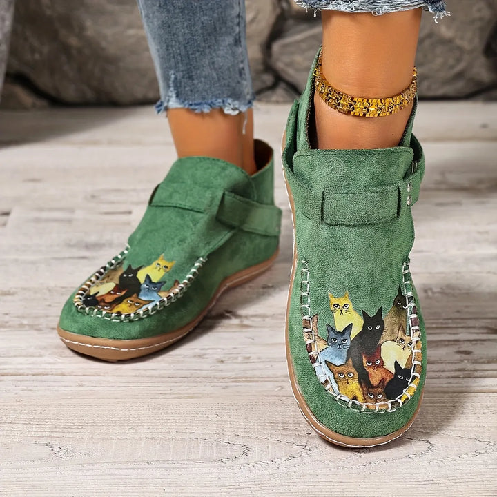 Cara - Bequemer Slipper mit Schnallen-Detail