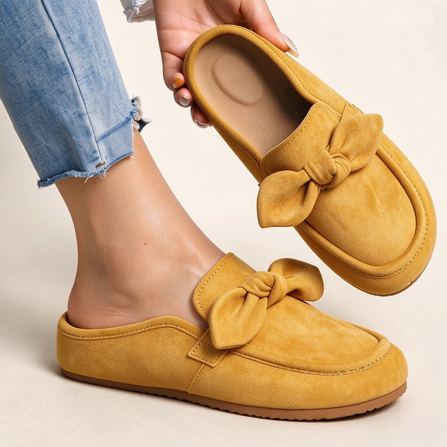 Neryssa - Mules mit weicher Haptik und Schleifendetail