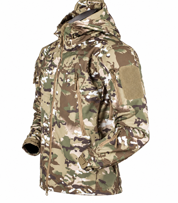 Arno - Slim-Fit-Jacke mit Kapuze