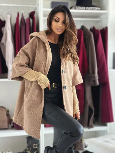Esteliane - Legerer Cardigan mit Cape-Ärmeln