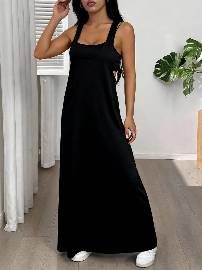 Evania - Mehrlagiges Maxikleid-Set