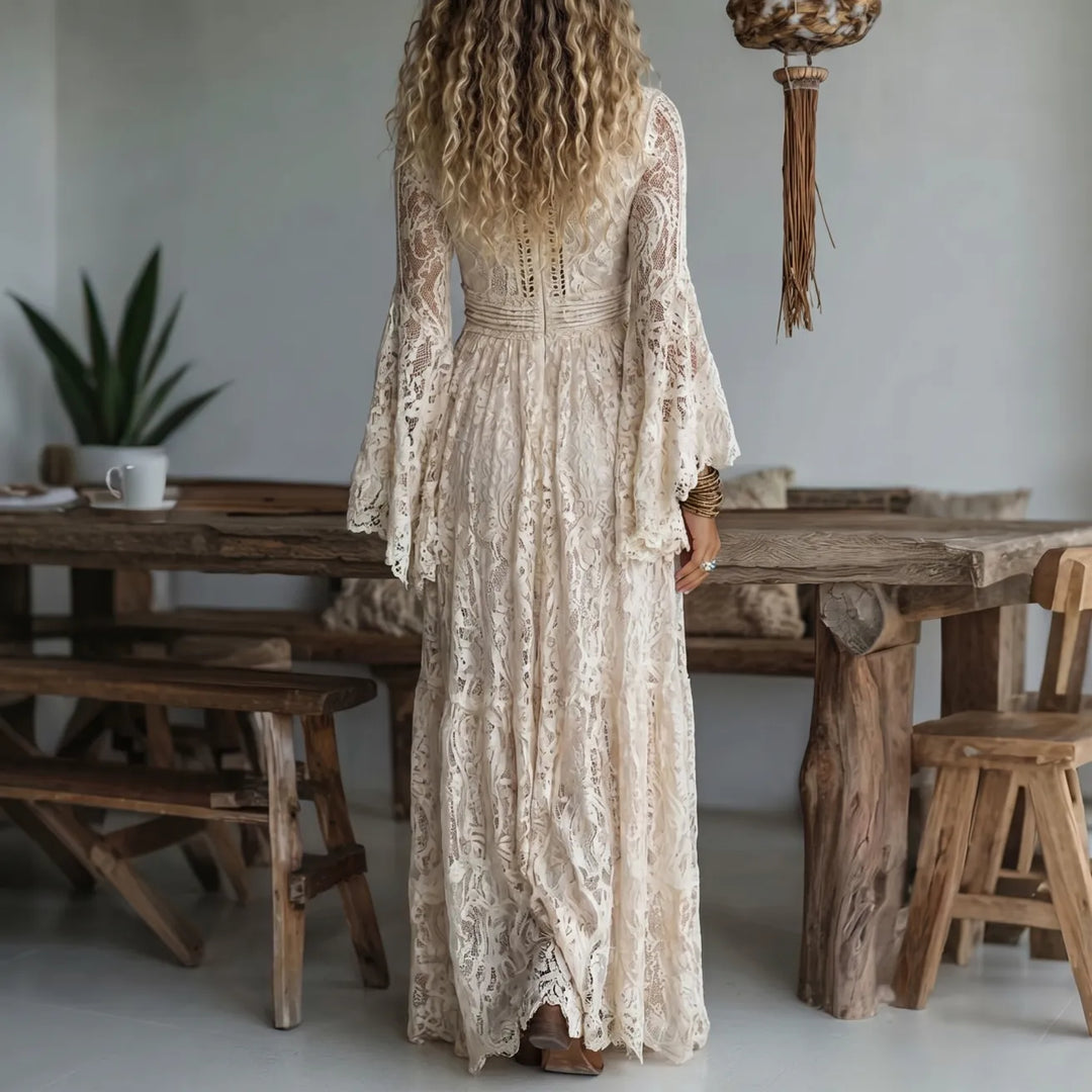 Lucasta - Premium Boho-Maxikleid