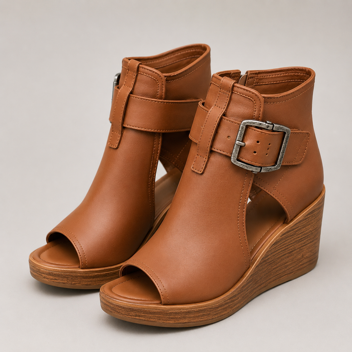 Fayre - Gepolsterte Keilabsatz-Stiefeletten