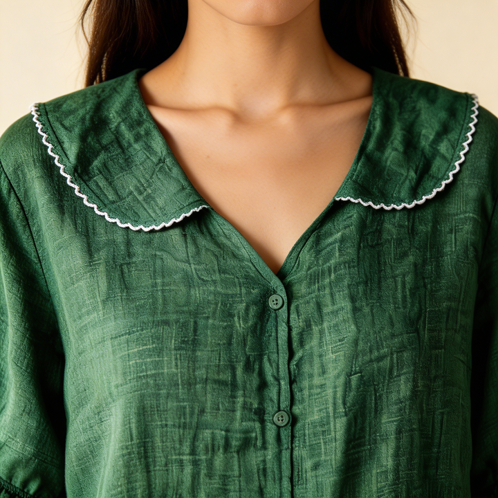 Ceryssa - Soft-Touch-Bluse