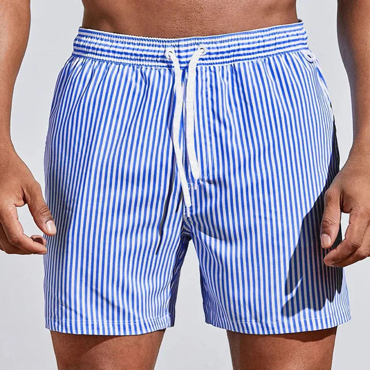 Jarrow - Schnelltrocknende gestreifte Boardshorts