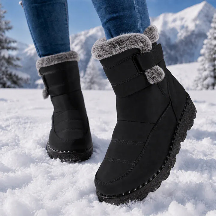 Adina - Winterstiefeletten mit Plüschbesatz
