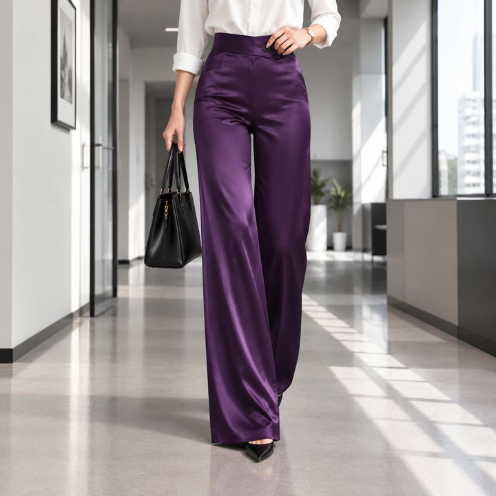 Anouk - Elegante, weite High-Waist-Hose