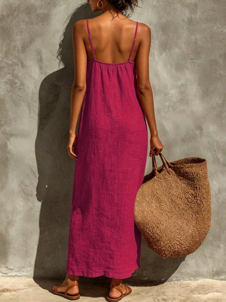 Ismeralda - Leichtes Maxikleid mit Trägern