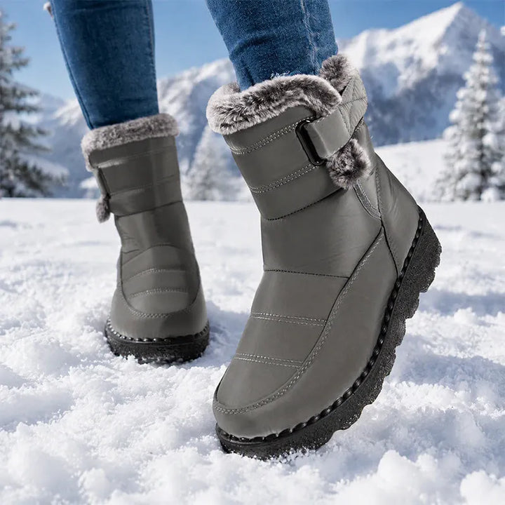 Adina - Winterstiefeletten mit Plüschbesatz