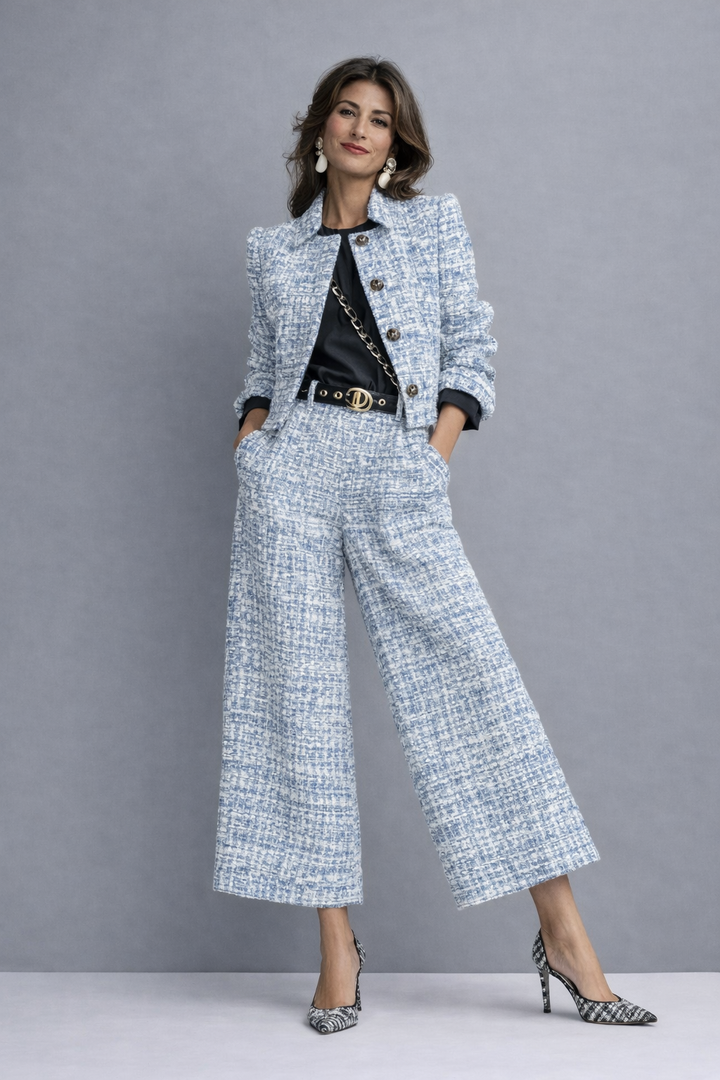 Arielyn - Maßgeschneidertes Blazer-und-Hosen-Set