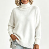 Bettina - Legerer Langarm-Strickpullover