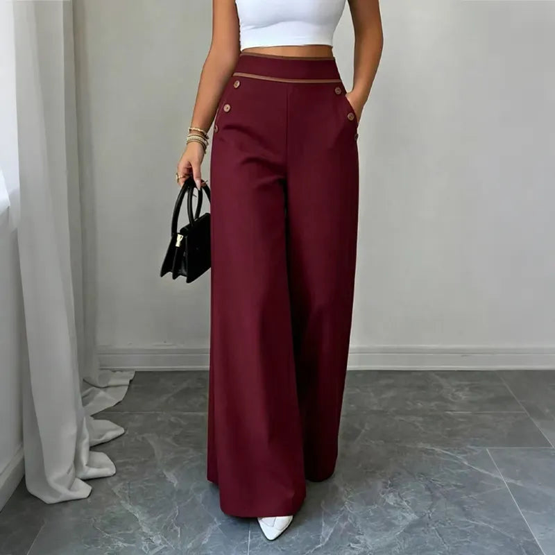 Oriessa - Hoch taillierte Matrosenhose